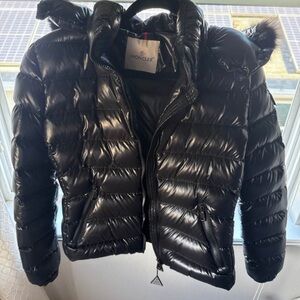 Moncler Quilted Black Jacket